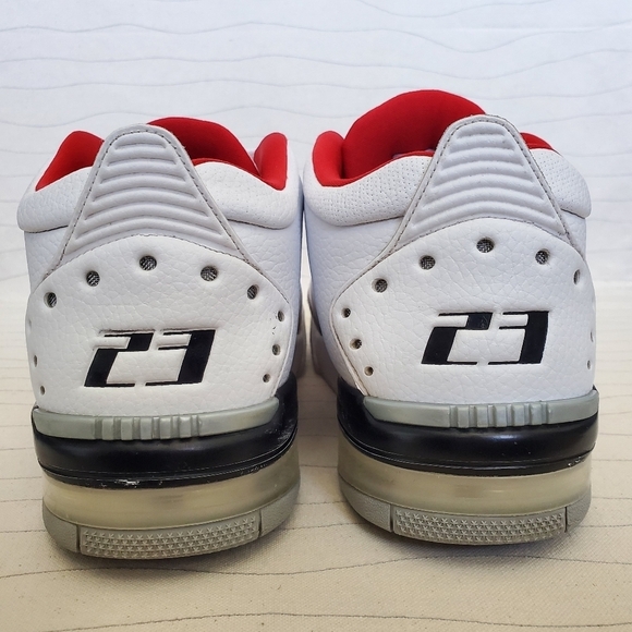 Nike Mens Air Jordan 3 Retro BIG FUND Silver Gire Red Cement Sz 10.5, BV6273-100 - Picture 5 of 11